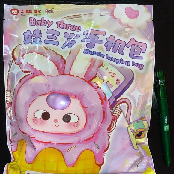 Accessories - Baby Three - Phone Bag Plush Blind Box 1pc 🔥🔥🔥